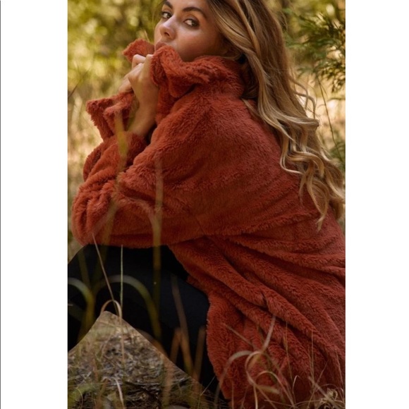 NWT Oversized Teddy Coat - Picture 3 of 5